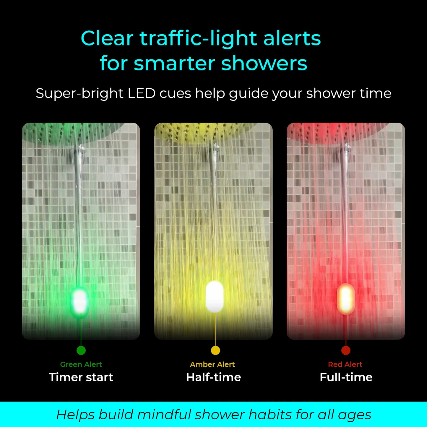 ShowerStar Shower Timer and App