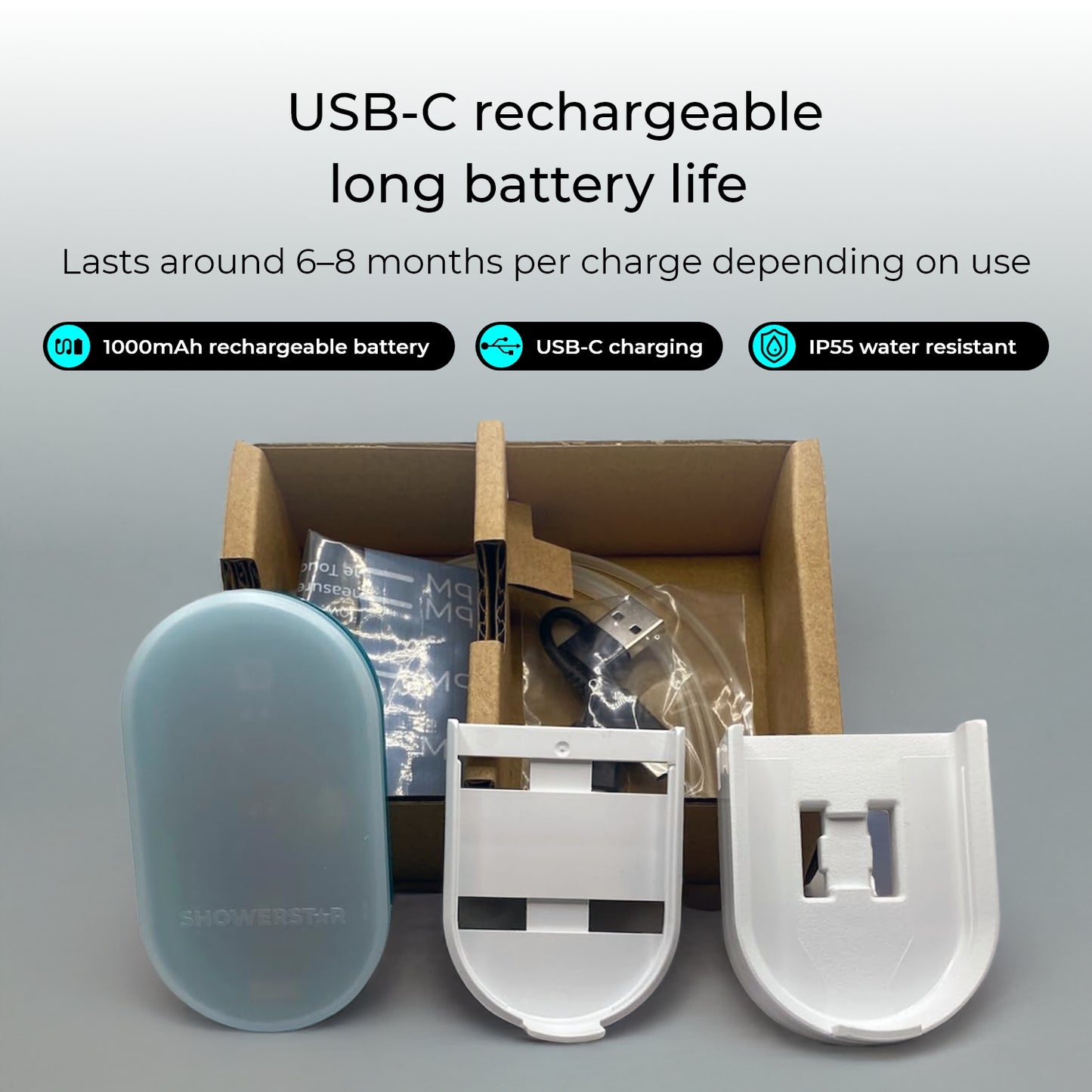 ShowerStar Shower Timer and App